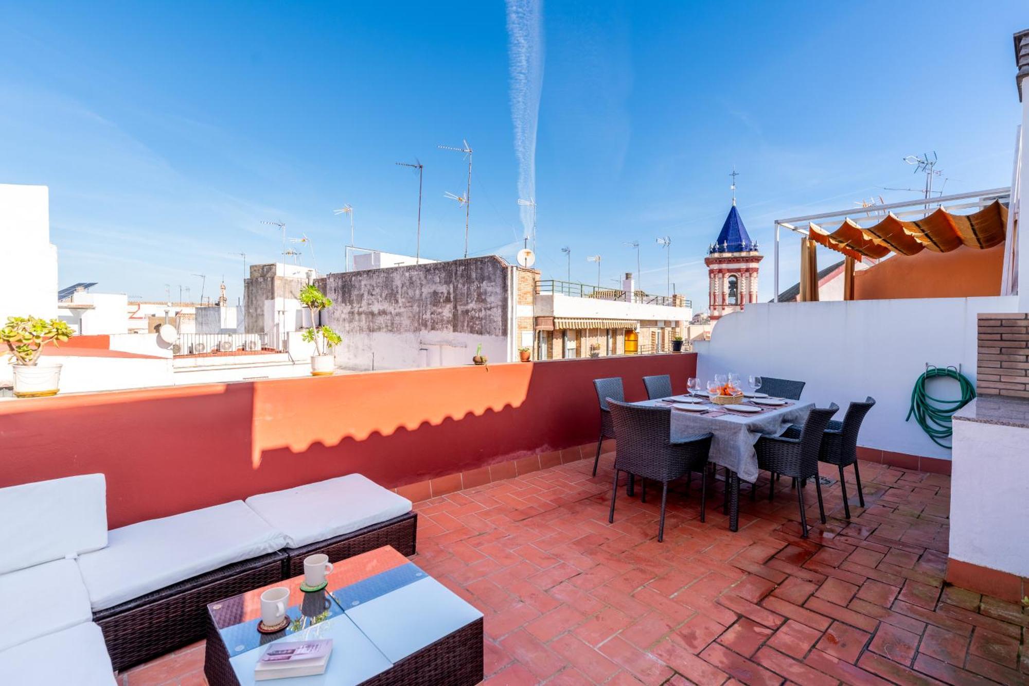 Holi-Rent Penthouse Penuelas Séville Extérieur photo